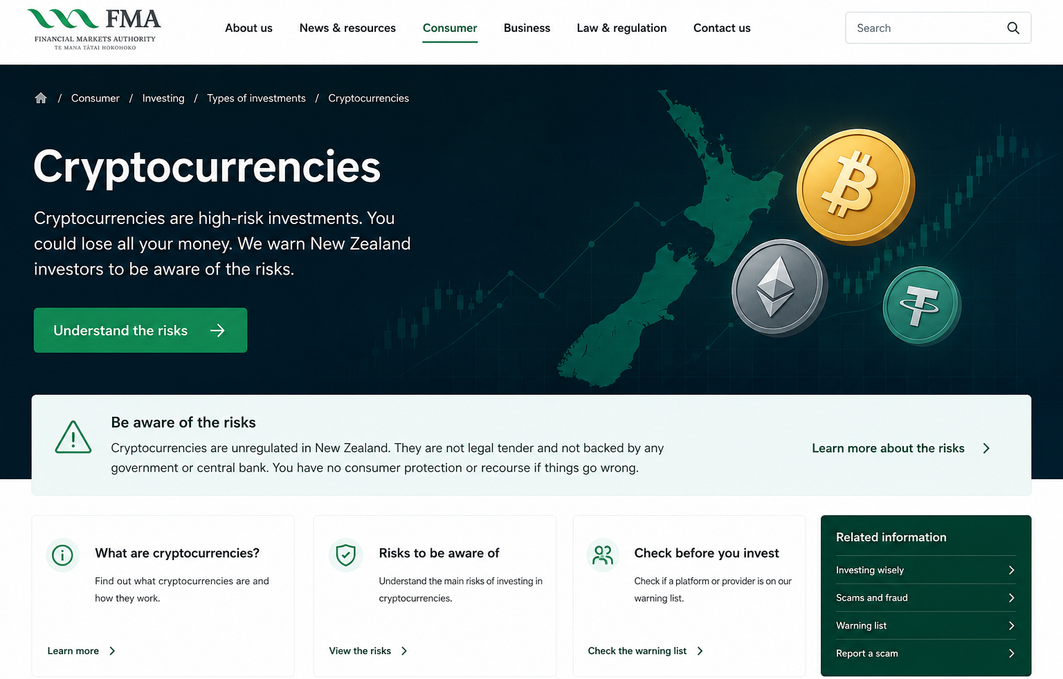 NZ Regulations for Crypto